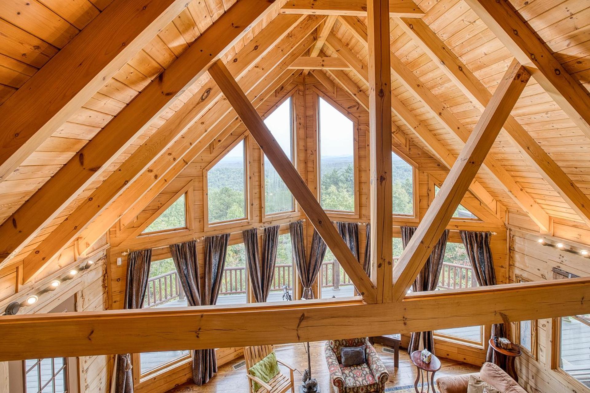Sky High Lodge By Bk Stays. Large Cabin. Amazing Views. Game Room. Jacuzzi. Six Bedrooms. Sleeps 12 Blue Ridge Exterior foto